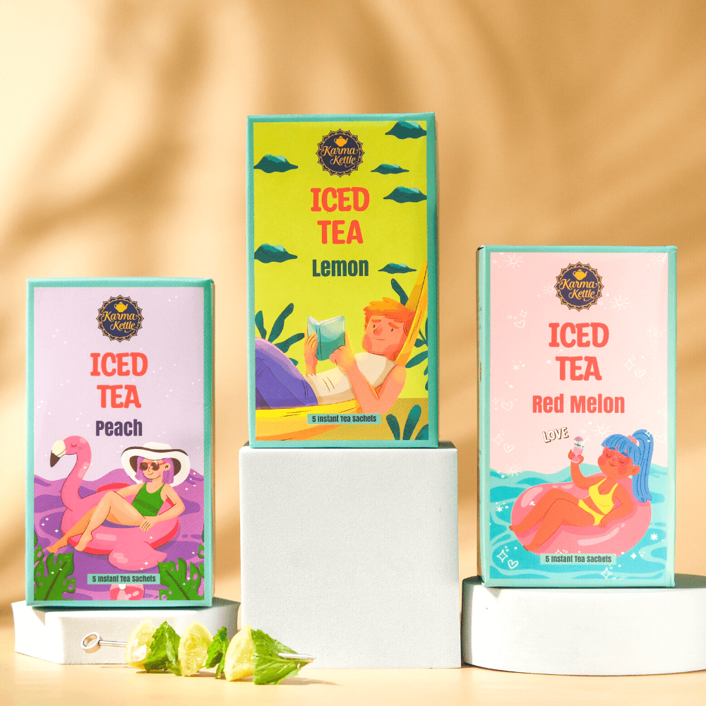 Instant Peach Iced Tea Karma Kettle Teas